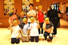 仮装した職員チームⒶ