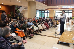 演奏が始まると空気が変わりました