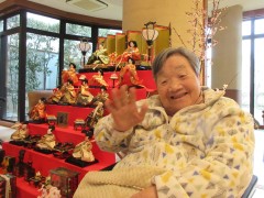 今日も元気に、ハーイ！にっこり☺