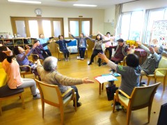 呼吸をそろえて、もはやチーム太極拳